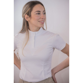 Penelope wedstrijd hemd Las Honey  wit maat S
