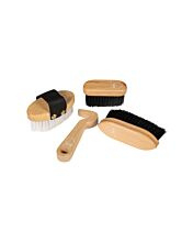 Hkm Grooming set wood -Hobby Horsing-