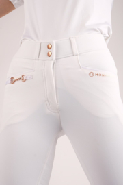 Montar Molly Yati Highwaist NIEUWE Rosegold Edition - Wit, Fullgrip