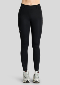 Montar Pull wilma on met plooien en gouden kwartskristallen - Fullgrip, zwart