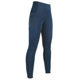 Hkm Rijlegging -Mesh- Style silicoon zitvlak blauw