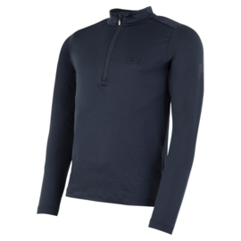 BR half zip-up pulli Sil heren