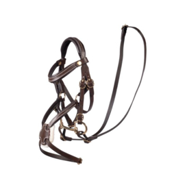 Hkm Mexicaans hoofdstel hobby horse bruin