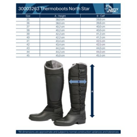Harry horse Thermolaars North Star zwart