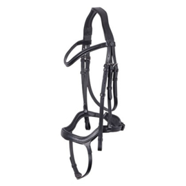 Hoofdstel Anatomic zwart  Harry horse