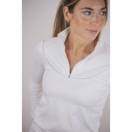 Penelope wedstrijd hemd Toscane wit maat S