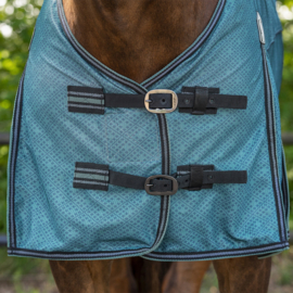 Qhp Vliegendeken collection nek+hoed Ocean breeze