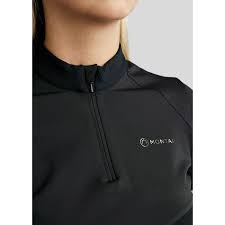 MontarMoZira REFINED Shortsleeved Polo - Black