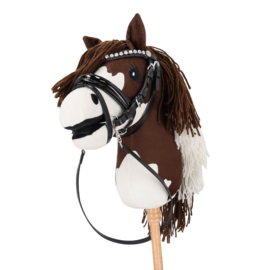 Qhp hoofdstel Sunset Hobby horse zwart