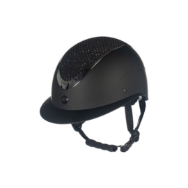 Hkm rijhelm Alarion Diamond zwart/zilver