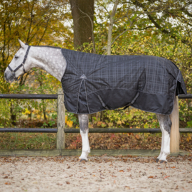 Qhp regendeken 1200D turnout collection halve hals 150gr