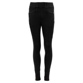 BR Eevolv jeans rijlegging Florence siliconen zitvlak Black denim