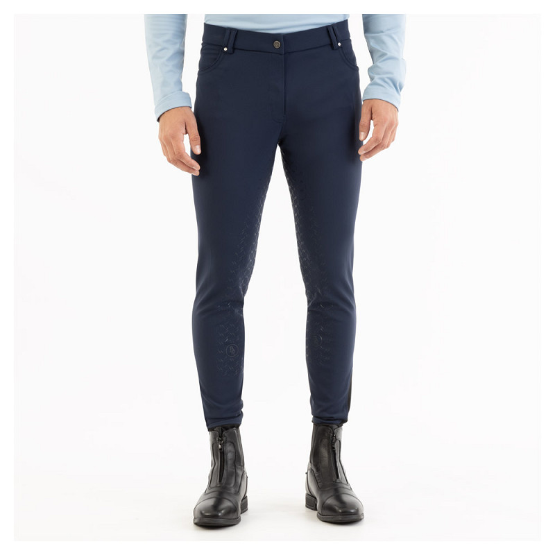 BR rijbroek Jagger siliconen zitvlak Navy Blazer