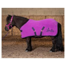 Harry horse Fleecedeken LouLou Quinn Bright-violet