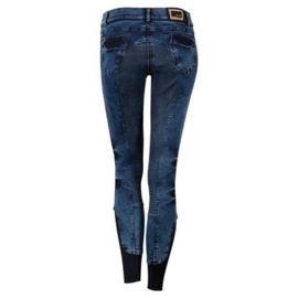 Harry horse rijbroek Denim Novi Full Grip