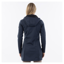 BR softshell lange jas Daphne dames Inkwell