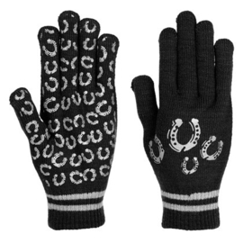 Magic Gloves HorseShoe zwart of rose