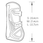 Peesbeschermers Lami-cell V 22 zwart