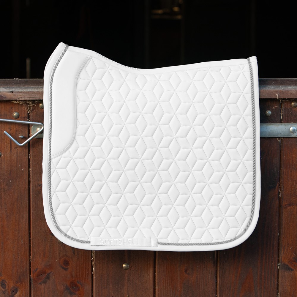 Harry horse Zadeldek Softshell full wit
