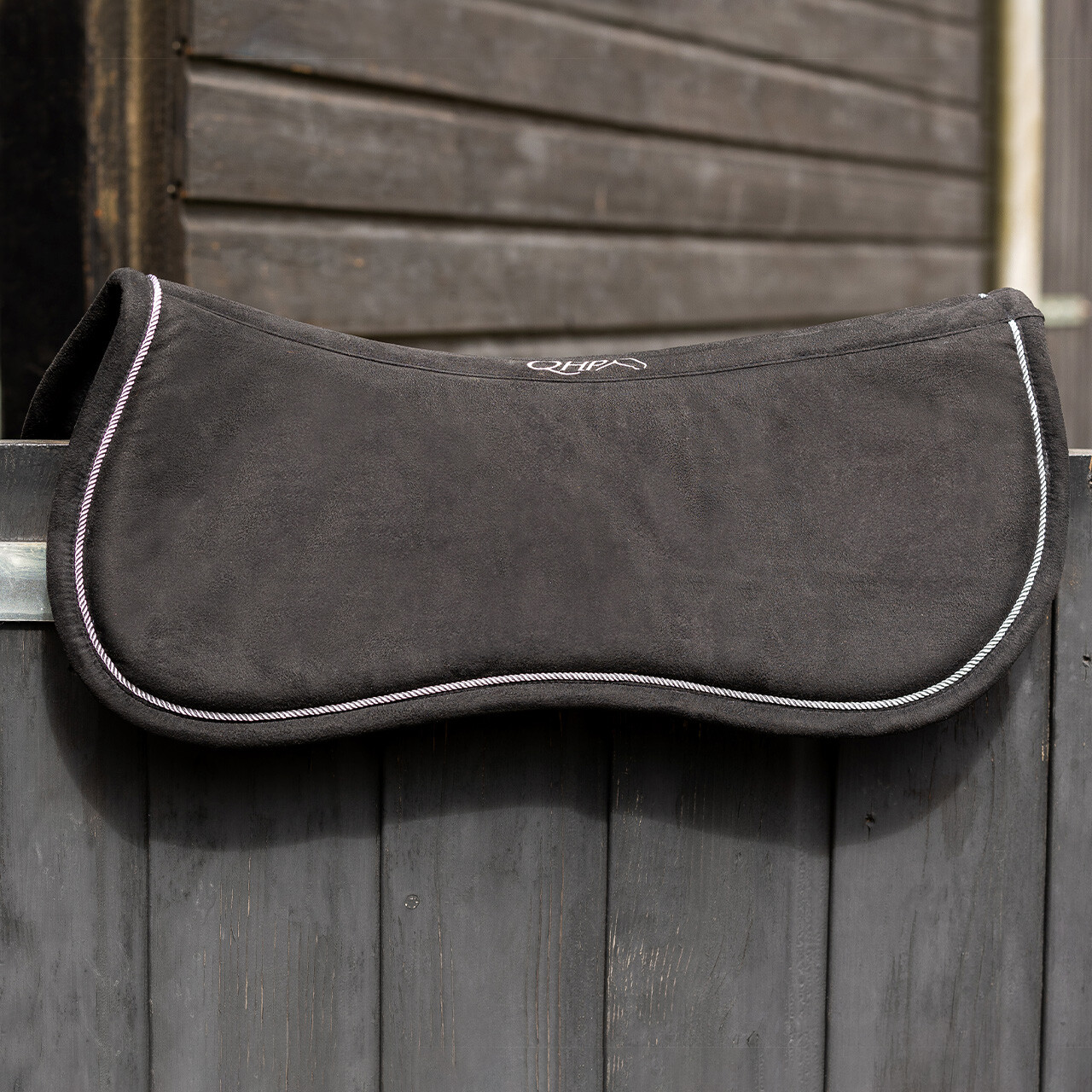 Zadelonderlegger memory foam zwart
