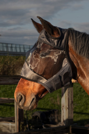 Harry horse Vliegenmasker Flyshield zonder oren, bamboo lining