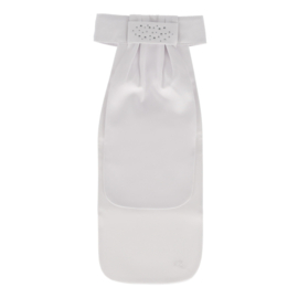 Qhp Plastron Zizah wit / zilver M