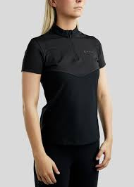 MontarMoZira REFINED Shortsleeved Polo - Black