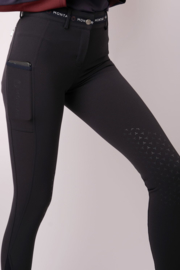 Montar Mila Yati Normalwaist Logotape Waistband - Navy, Kneegrip