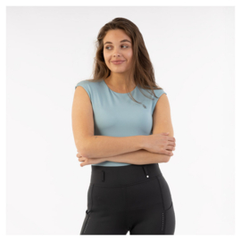 BR mouwloos shirt Klaske dames Tourmaline