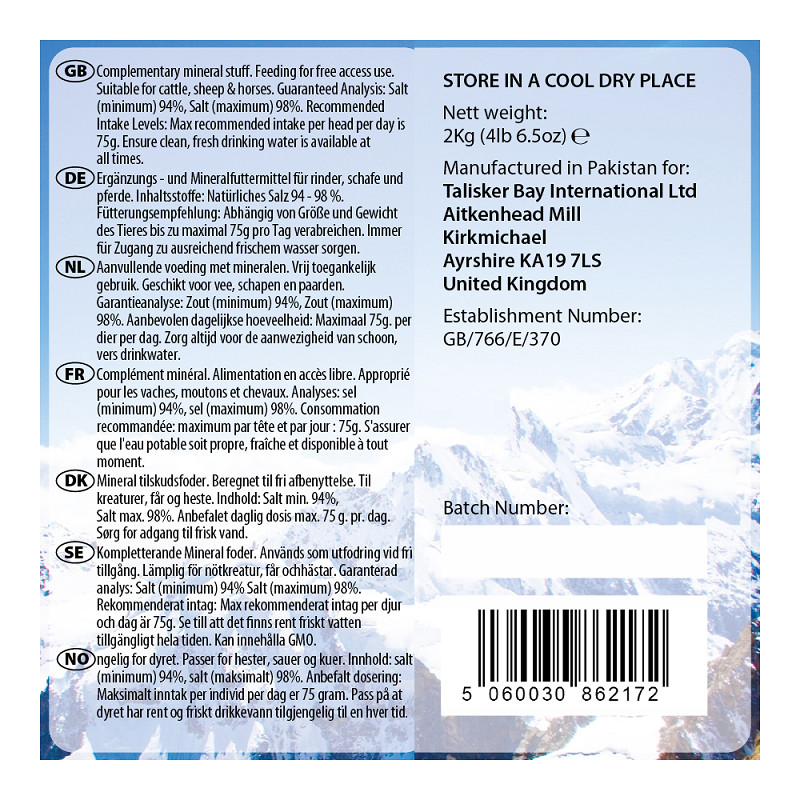 Likit ice liksteen 2 kg Himalaya rock