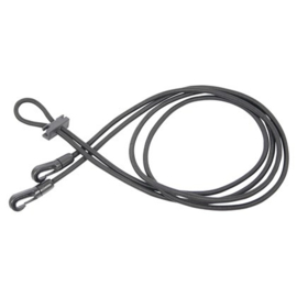 Halsverlenger, elastisch zwart