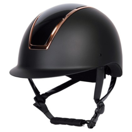 Harry horse Veiligheidscap, Regal Glossy zwart-rosegold