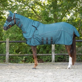 Qhp Vliegendeken collection nek+hoed Ocean breeze