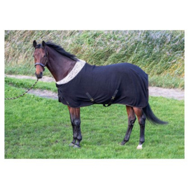 Harry horse Fleecedeken Aurach zwart