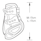 Lamicell kogelbeschermers  "Comfort" zwart