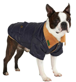 Navy Blue Quilted Town & Country Coat