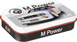 BMW Motorsport M Power E30.  Pepermunt doosje .