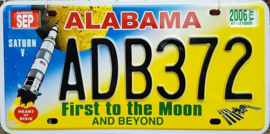 Replica Kentekenplaat Alabama 16 x 31 cm.