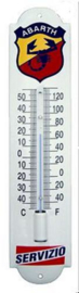 Abarth Servizio Thermometer 6,5 x 30 cm