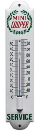 Mini Cooper Thermometer 6,5 x 30 cm