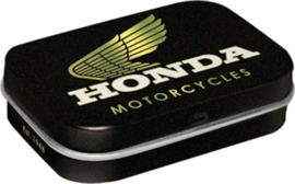 Honda MC Gold Pillendoosje 4 x 6 x 1,6 cm