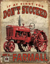 Buy A... Farmall Metalen wandbord 31,5 x 40,5 cm.