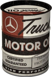 Daimler Truck Motor Oil Barrel .Spaarpot.