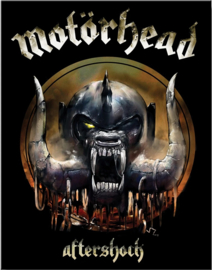 Motörhead Aftershock. Metalen wandbord 31,5 x 40,5 cm.