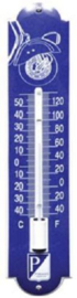 Vespa voorkant Thermometer 6,5 x 30 cm.