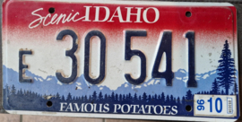 Idaho Originele License plate.