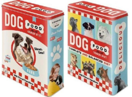 Dog Food Bewaarblik.