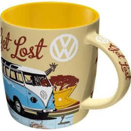 VW Bulli Let's Get Lost Koffiebeker.