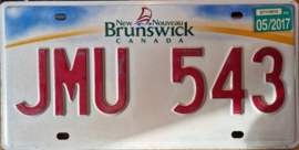 New Brunswick Originele Canadese license plate (Kentekenplaat).