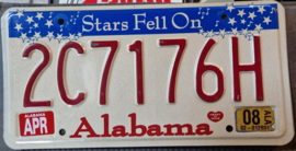 Alabama Originele License Plate